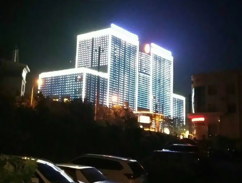 丽晶大酒店夜景亮化项目